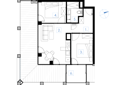 Mieszkanie Mikołajki