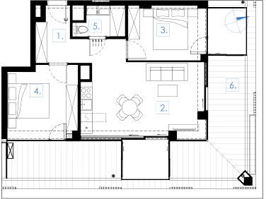 Mieszkanie Mikołajki