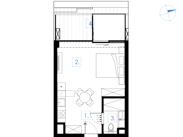 Mieszkanie Mikołajki