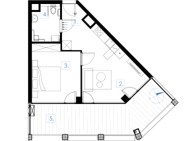 Mieszkanie Mikołajki