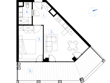 Mieszkanie Mikołajki