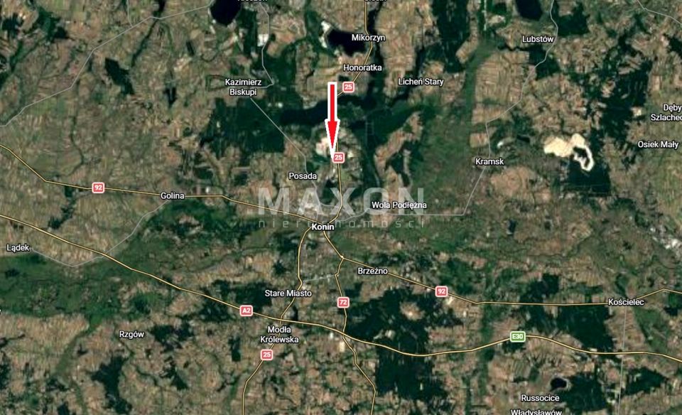 Działka Konin
