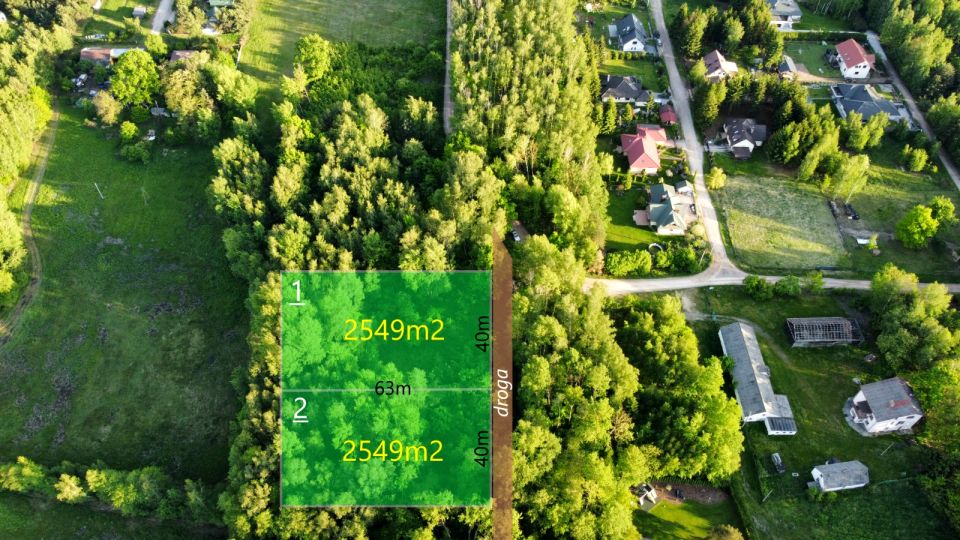 Działka budowlana Janinów