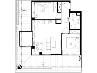 Mieszkanie Mikołajki