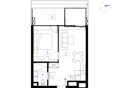 Mieszkanie Mikołajki