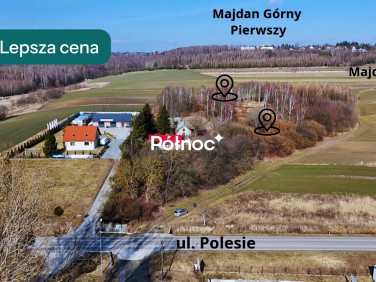 Działka budowlano-rolna Majdan Górny