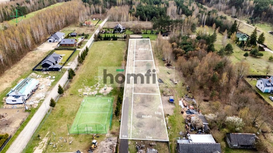 Działka budowlana Lesiów