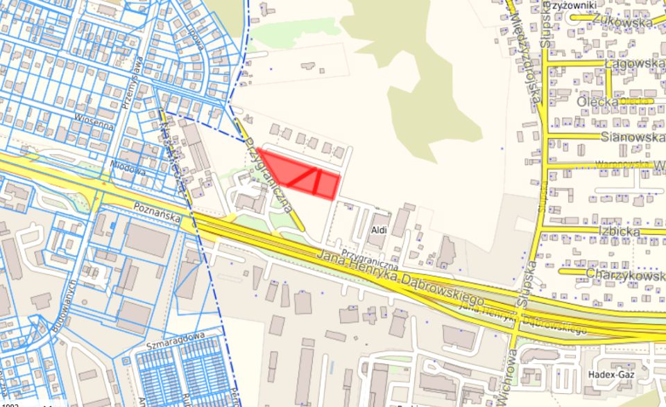 Działka inwestycyjna Poznań