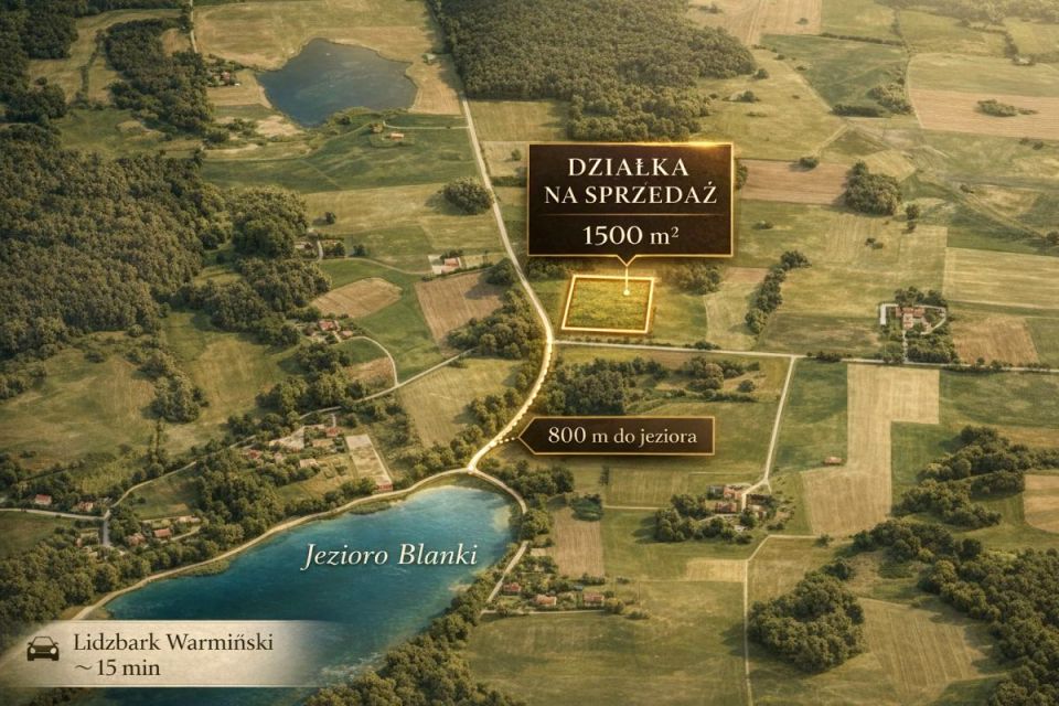 Działka budowlana Blanki