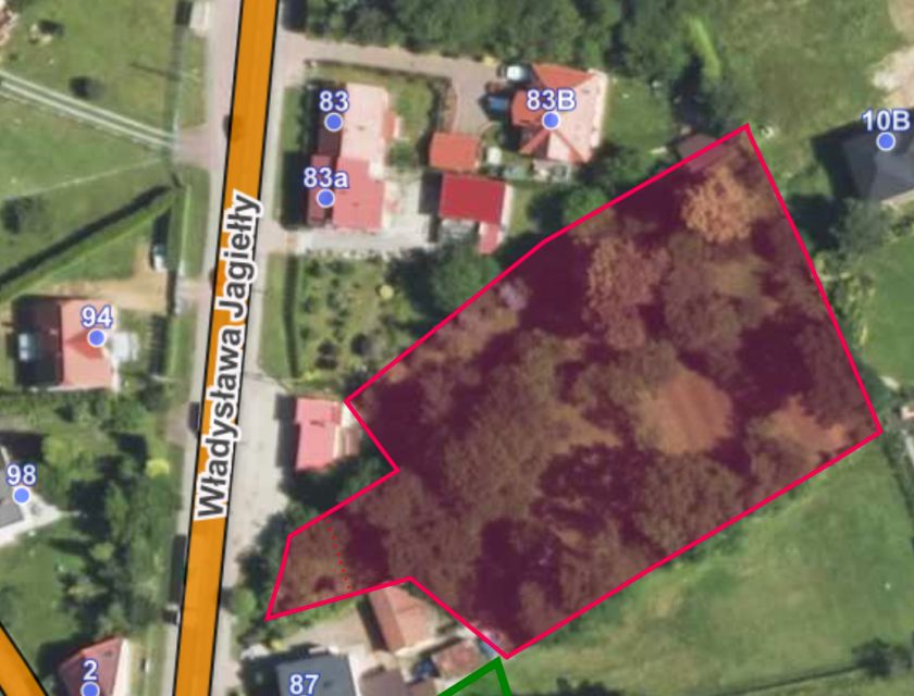 Działka inwestycyjna Oświęcim