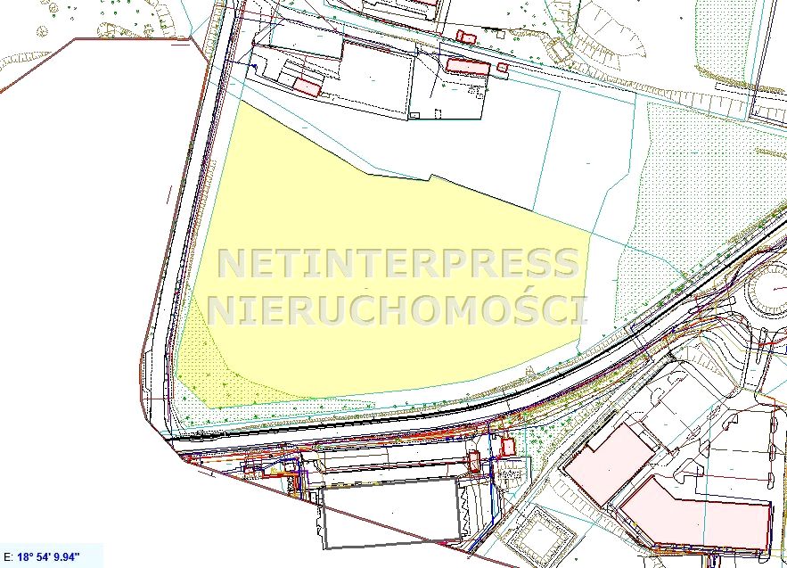 Działka usługowa Świętochłowice