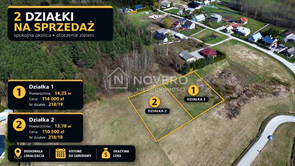 Działka budowlana Skrzyszów