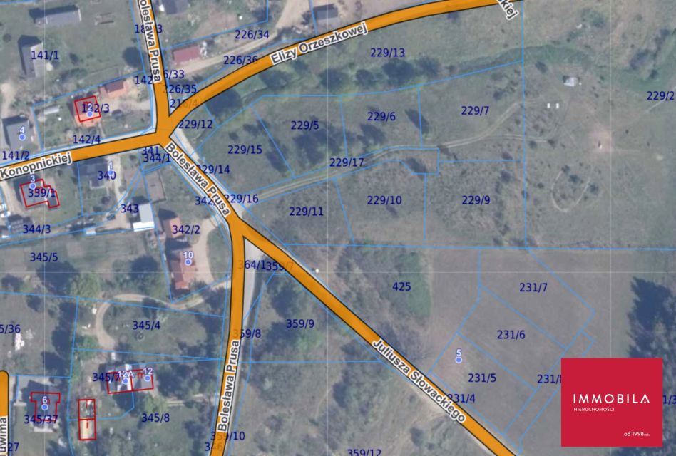 Działka inna Ostróżki