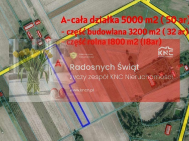 Działka budowlano-rolna Brzostówka sprzedam
