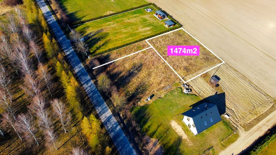 Działka budowlana Giełczyn