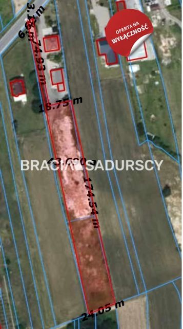 Pusta działka Kaszów