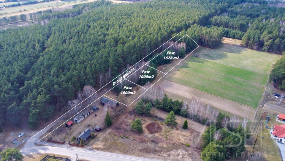 Działka budowlana Przyjmy k. Poręby