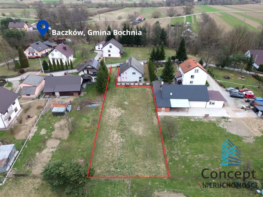 Działka budowlana Baczków