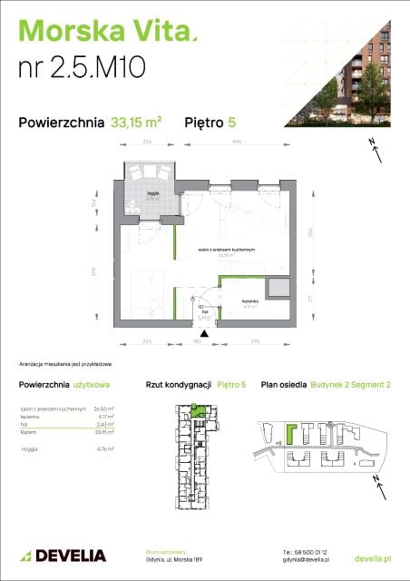 Mieszkanie Leszczynki, ul. Działdowska 3a