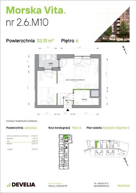 Mieszkanie Leszczynki, ul. Działdowska 3a