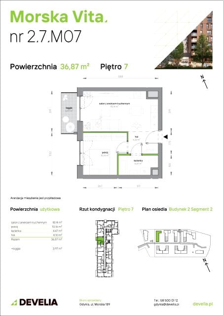 Mieszkanie Leszczynki, ul. Działdowska 3a