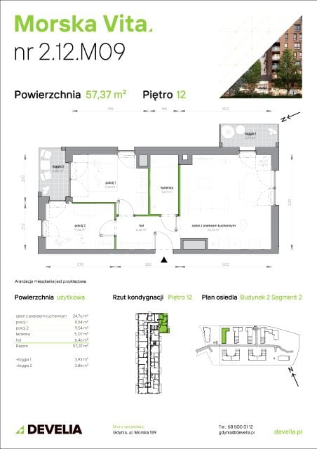 Mieszkanie Leszczynki, ul. Działdowska 3a