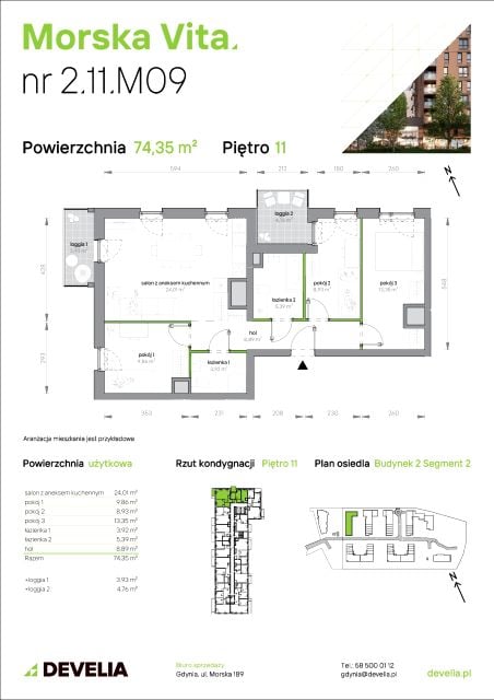 Mieszkanie Leszczynki, ul. Działdowska 3a
