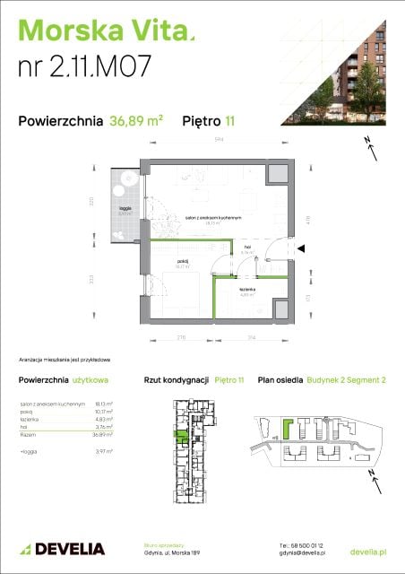 Mieszkanie Leszczynki, ul. Działdowska 3a