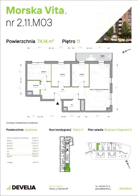 Mieszkanie Leszczynki, ul. Działdowska 3a
