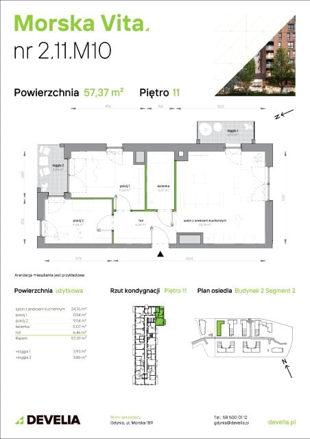 Mieszkanie Leszczynki, ul. Działdowska 3a