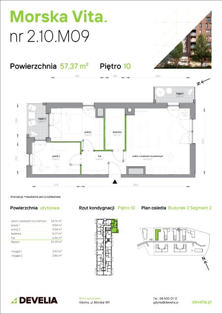 Mieszkanie Leszczynki, ul. Działdowska 3a