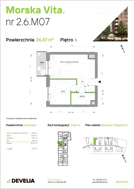 Mieszkanie Leszczynki, ul. Działdowska 3a