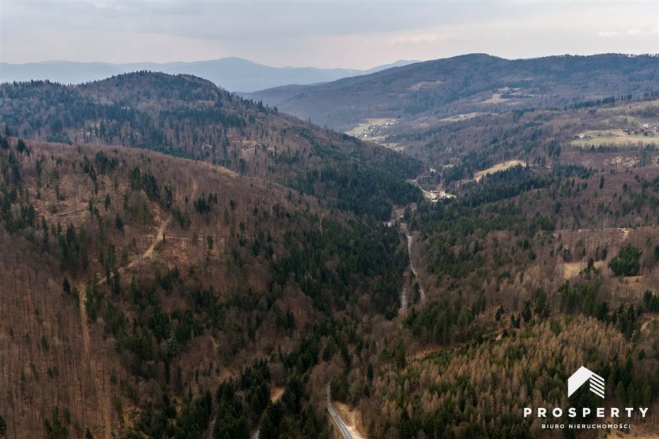 Działka budowlano-rolna Kocierz Rychwałdzki