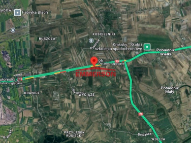 Zabudowana działka Kraków