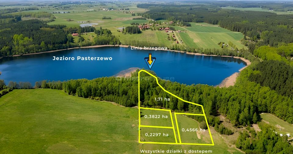 Działka budowlana Widryny