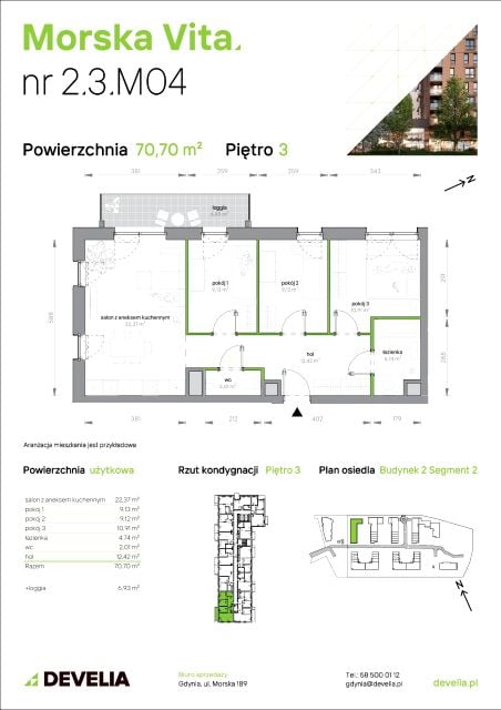 Mieszkanie Leszczynki, ul. Działdowska 3a