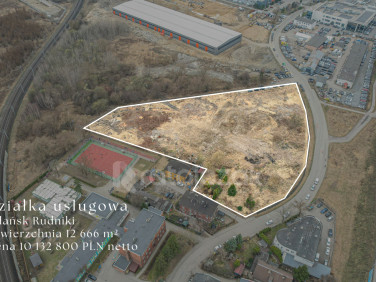 Działka usługowa Gdańsk