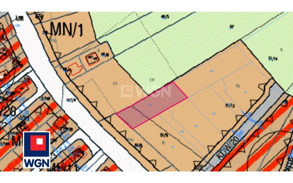 Działka budowlana Tarnów Jezierny