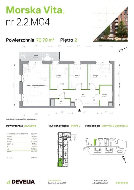 Mieszkanie Leszczynki, ul. Działdowska 3a
