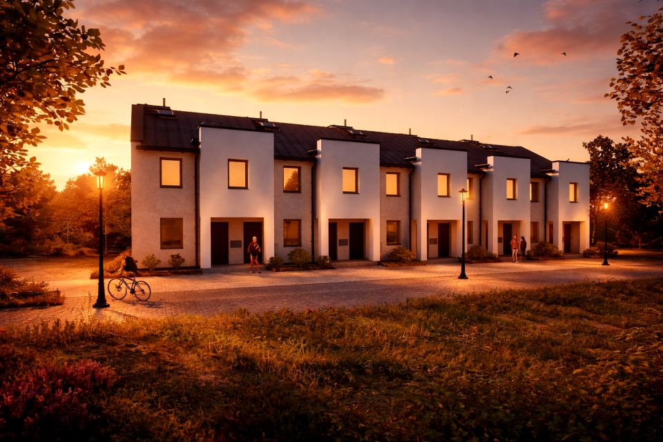 Mieszkanie apartamentowiec przy lesie