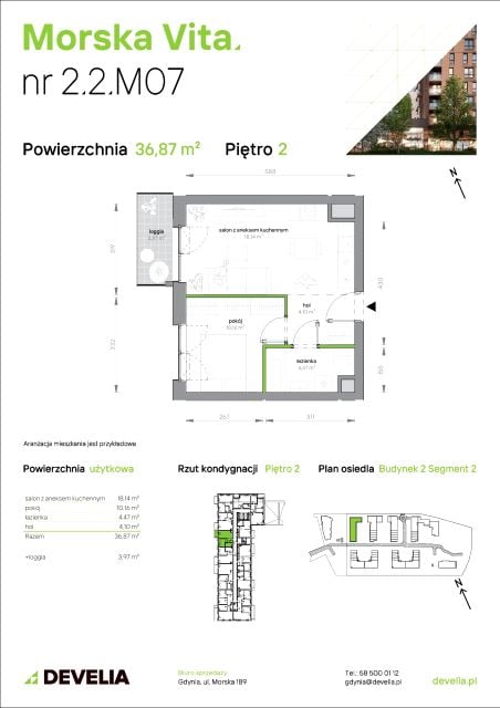 Mieszkanie Leszczynki, ul. Działdowska 3a