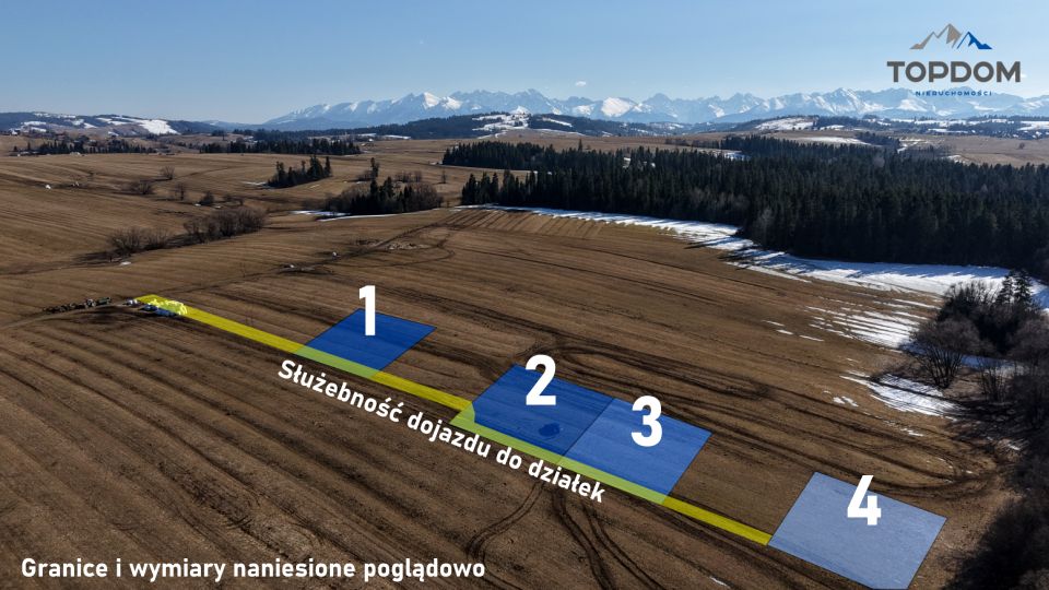 Działka budowlana bór