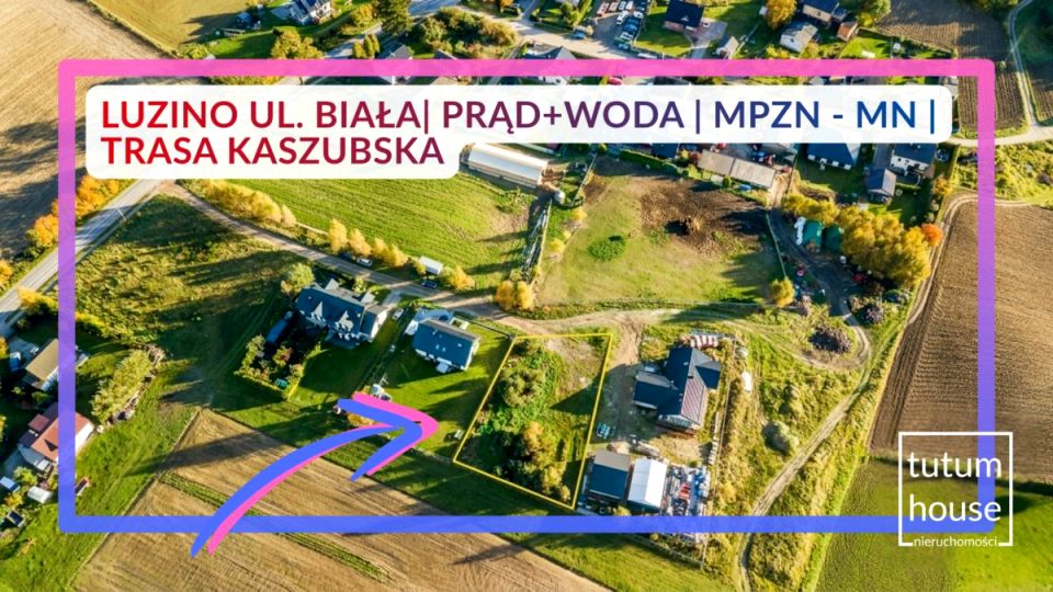 Działka inna Luzino