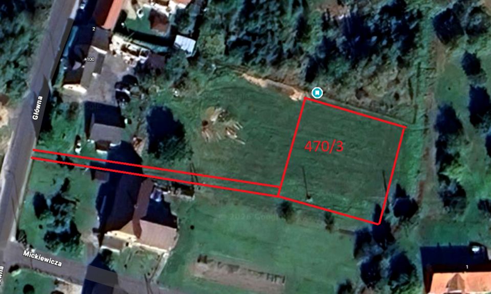 Działka budowlana Wykroty