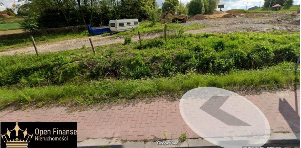 Działka usługowa Zagórze