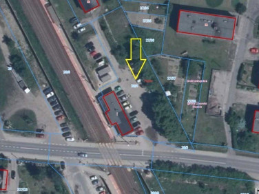 Działka usługowa Pęgów
