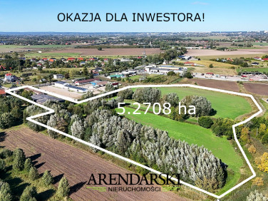 Działka inwestycyjna Deszczno