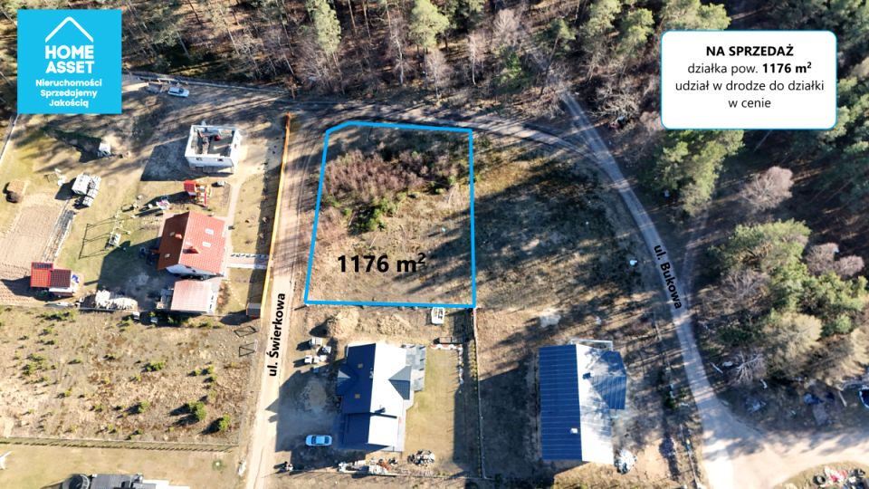 Działka budowlana Warszkowo