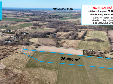 Działka rolna Gniewino