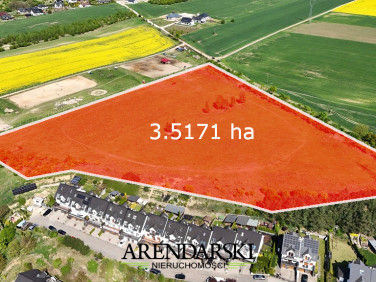 Działka inwestycyjna Wawrów